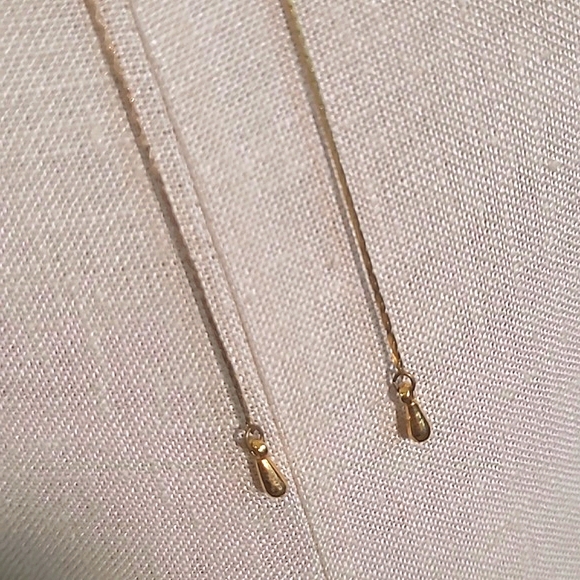 Vintage Unmarked Bolo Tie Gold Tone Horse Saddle Rhistones Cowgirl Necklace 16" - Picture 8 of 17